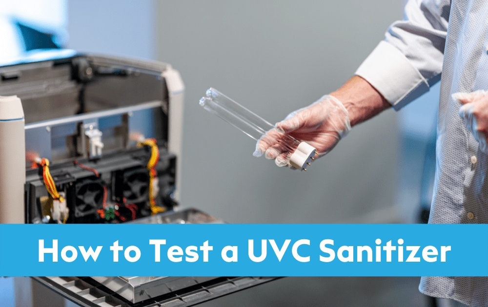 UVC bulbs from the CleanSlate UV sanitizer